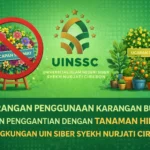 UIN Siber Syekh Nurjati Cirebon Terapkan Larangan Karangan Bunga Demi Penguatan Green Campus