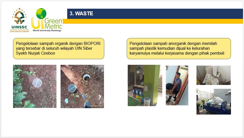 Waste Management Program UIN Siber Syekh Nurjati Cirebon