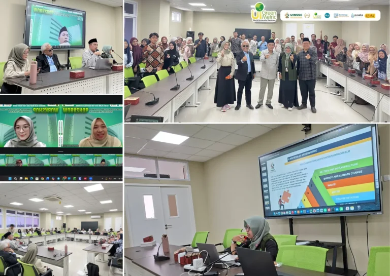 Workshop Optimalisasi UI GreenMetric Perkuat Daya Saing Kampus UINSSC Secara Berkelanjutan