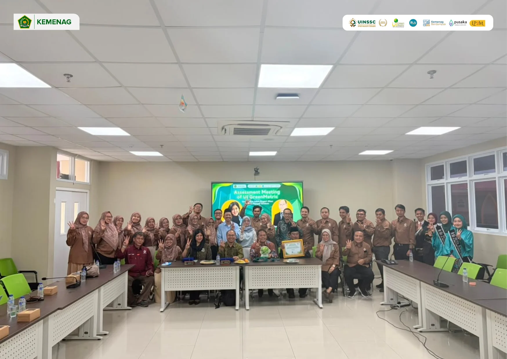 Visitasi Asesor UI GreenMetric, UIN Siber Syekh Nurjati Cirebon Tampilkan Fasilitas dan Program Keberlanjutan Kampus